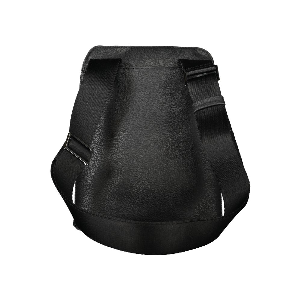 Calvin Klein Black Polyurethane Men's Shoulder Bag