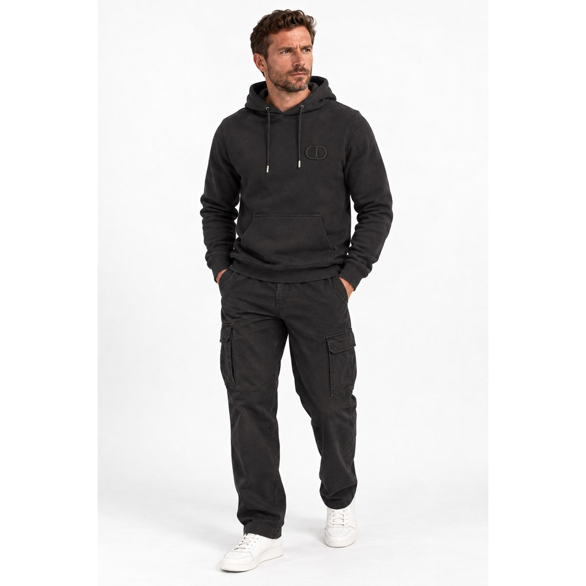 Dior Black CD Icon Hooded Sweatshirt