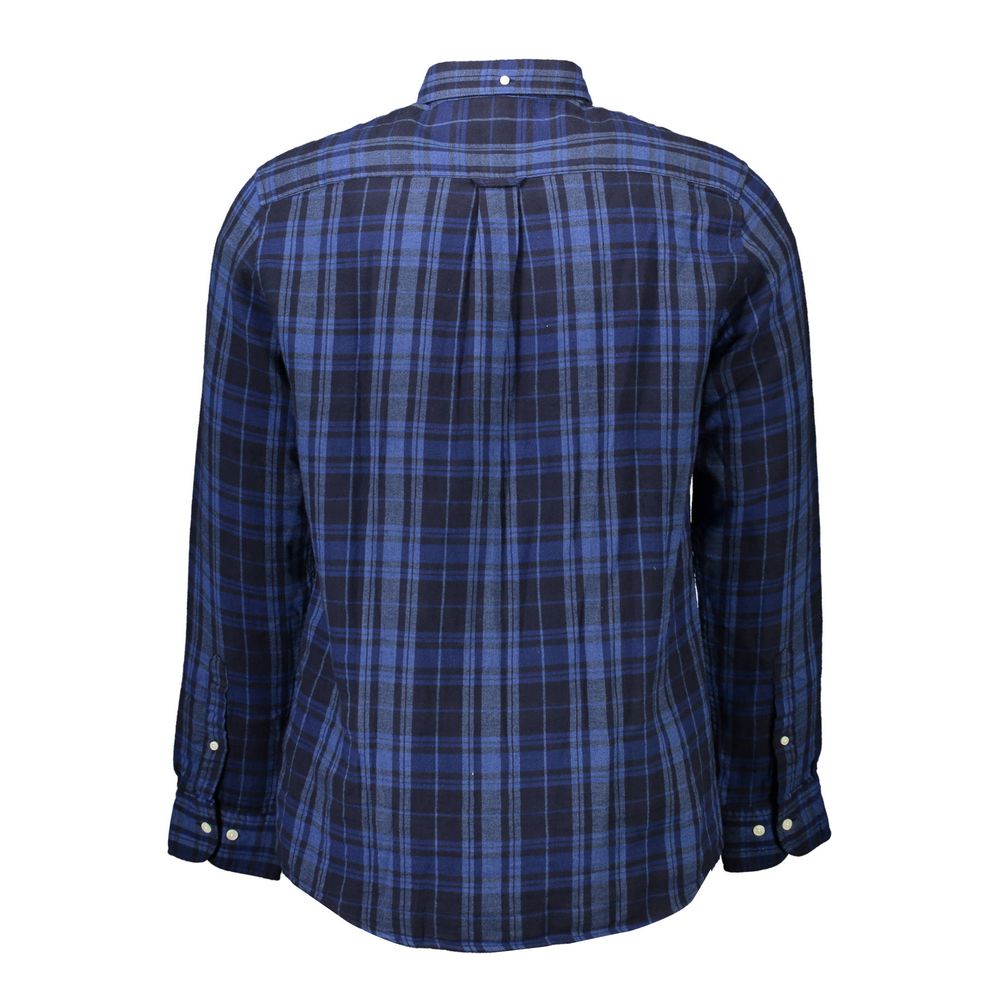 Gant Blu Cotton Men Shirt
