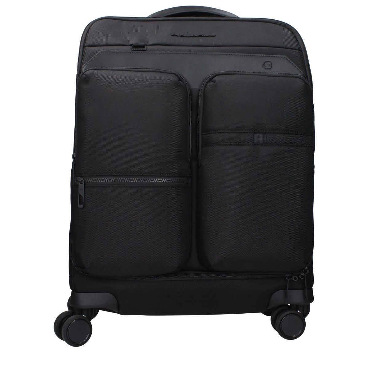 Piquadro Black Fabric Luggage And Travel