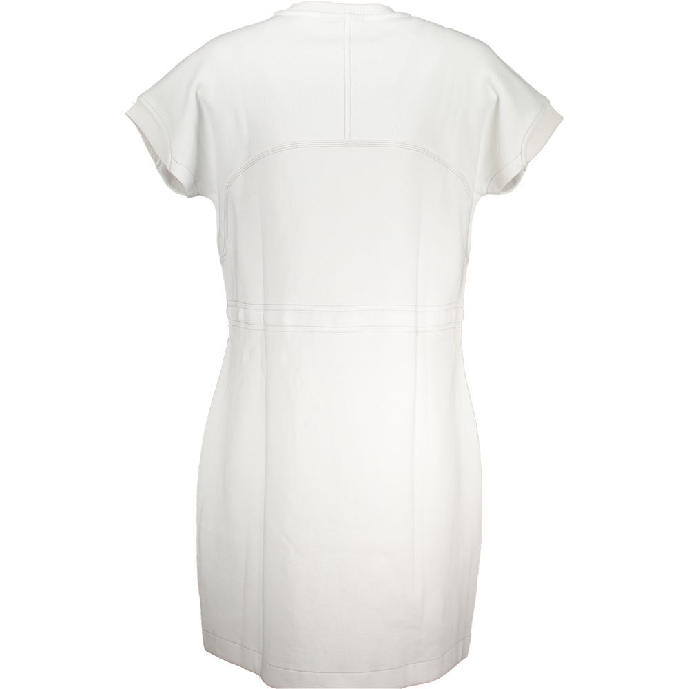 Napapijri White Cotton Women Dress