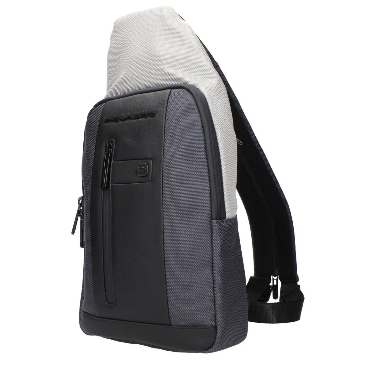 Piquadro Gray Fabric Backpack