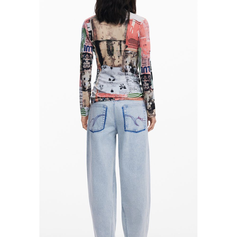 Desigual Rosa Viscosa Women's Jersey