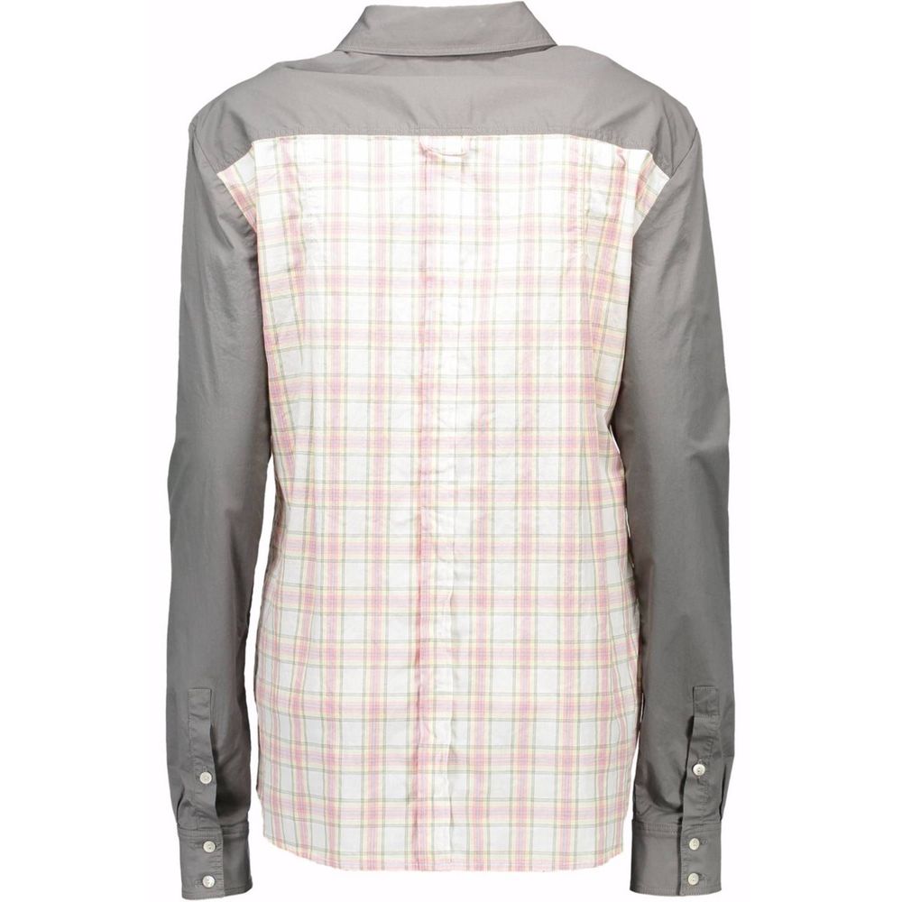 John Galliano Grigio Cotton Women's Shirt