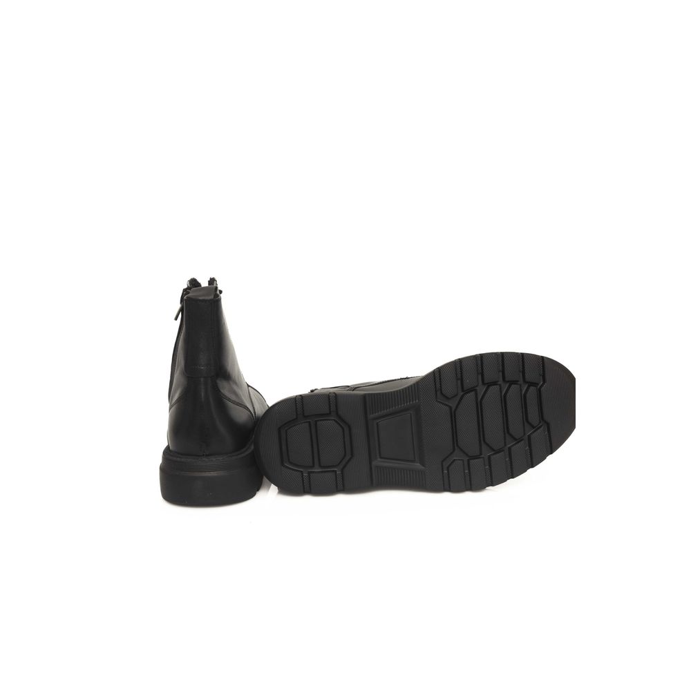 Cerruti 1881 Black Cowhide Boot