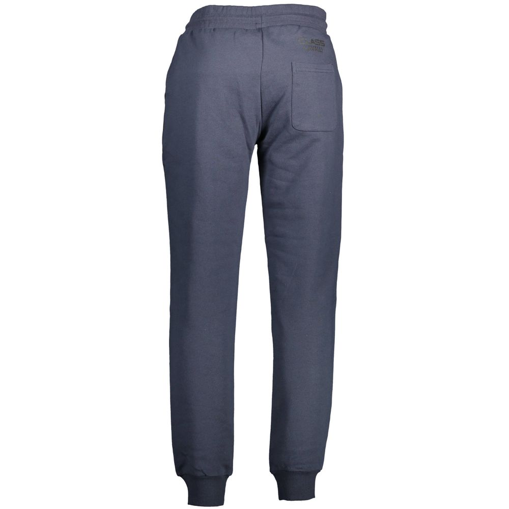 Cavalli Class Blu Cotton Men's Trackpant