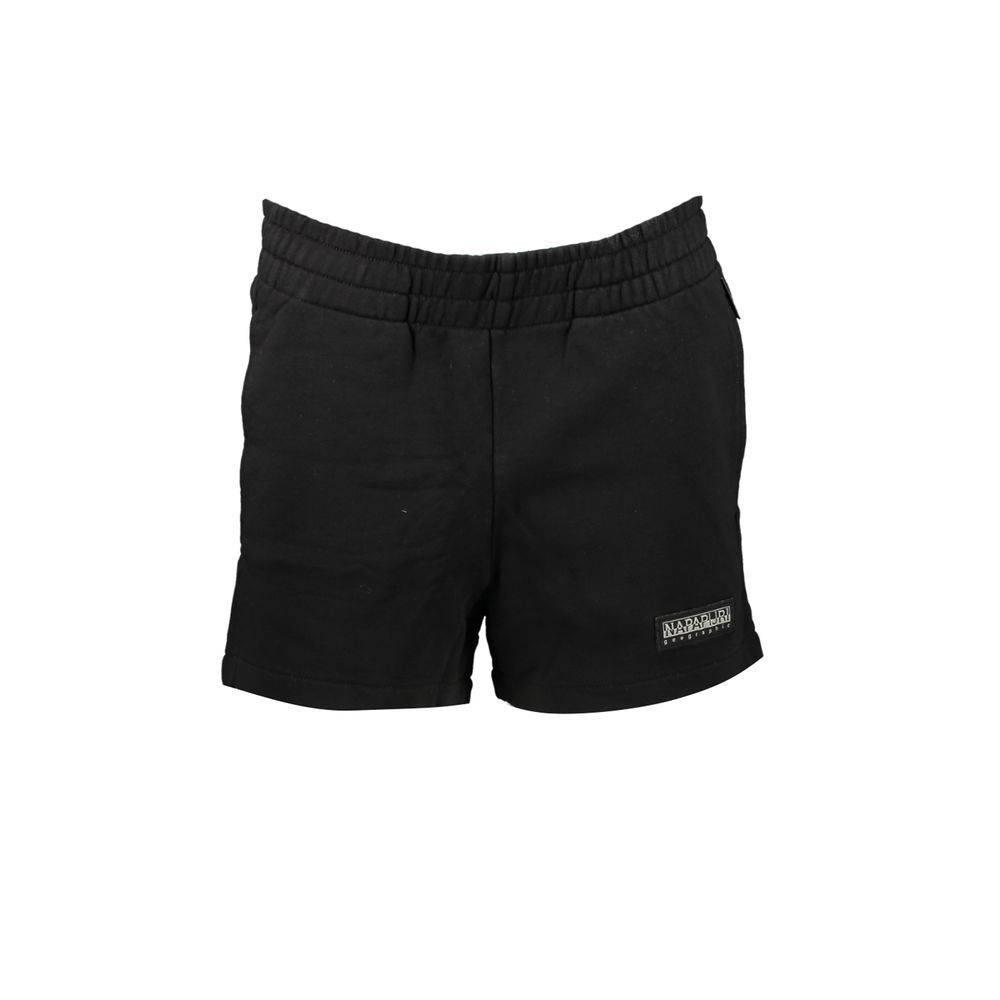Napapijri Black Cotton Women Sweatpants