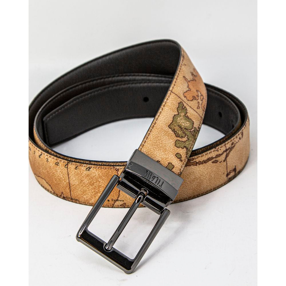 Alviero Martini Prima Classe Brown Leather Regular Belt