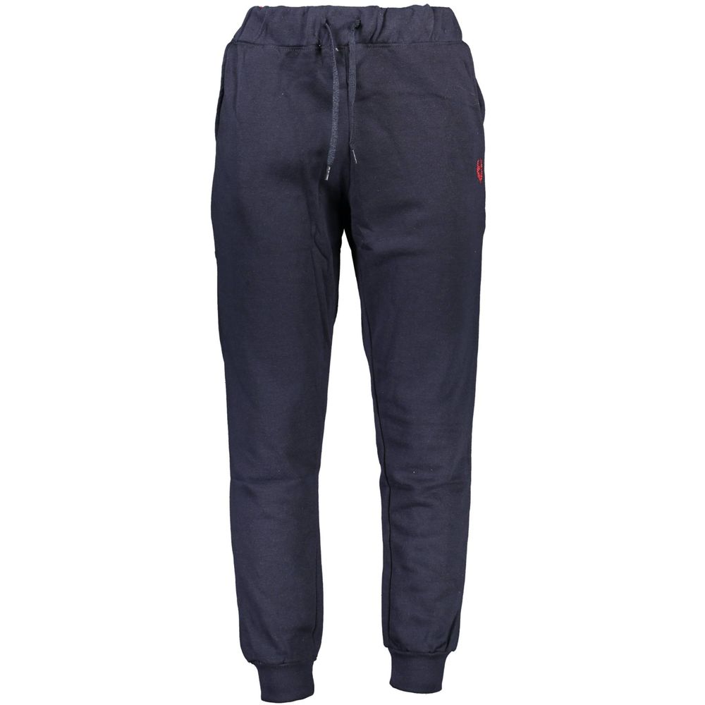 Gianmarco Venturi Blue Polyester Men's Track Pant
