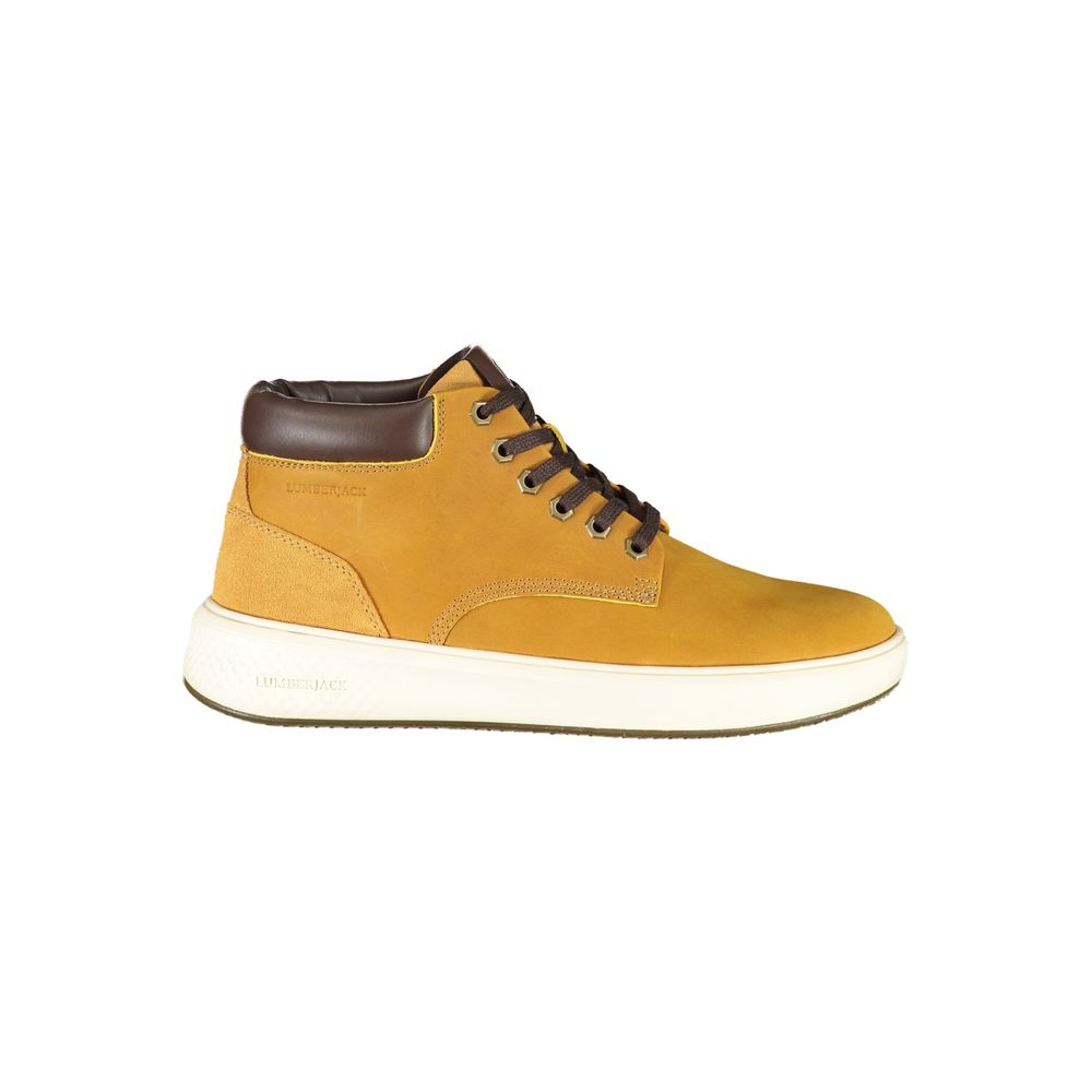 Lumberjack Yellow Polyurethane Men Sneaker