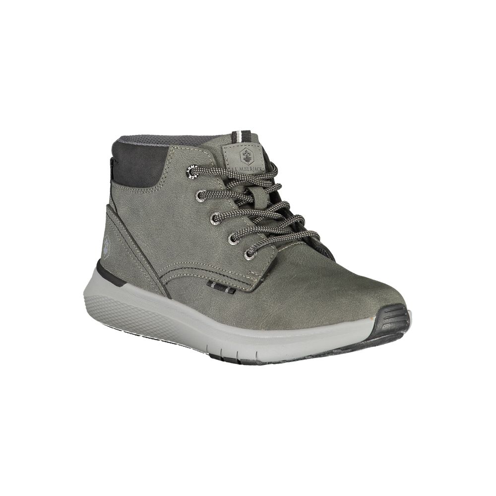 Lumberjack Grigio Polyester Men Sneaker