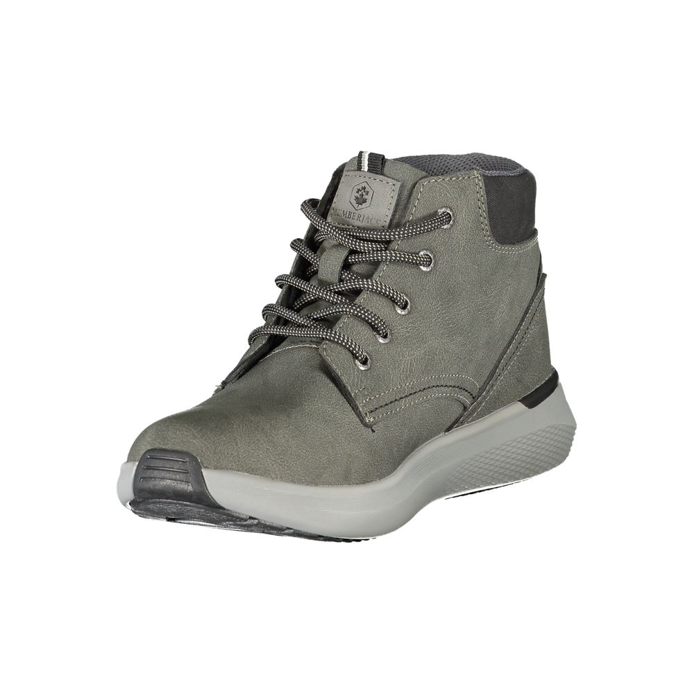 Lumberjack Grigio Polyester Men Sneaker