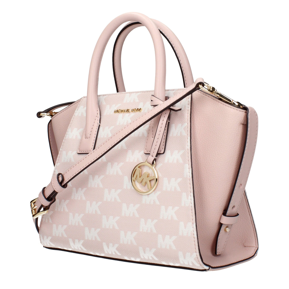 Michael Kors Pink Fabric Handbag