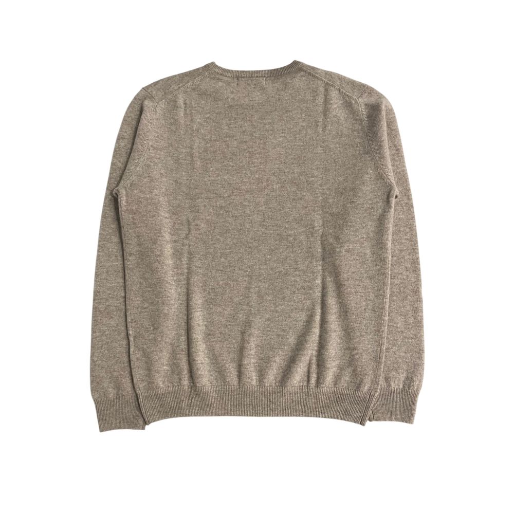 Baldinini Trend Beige Cashmere Men Sweater