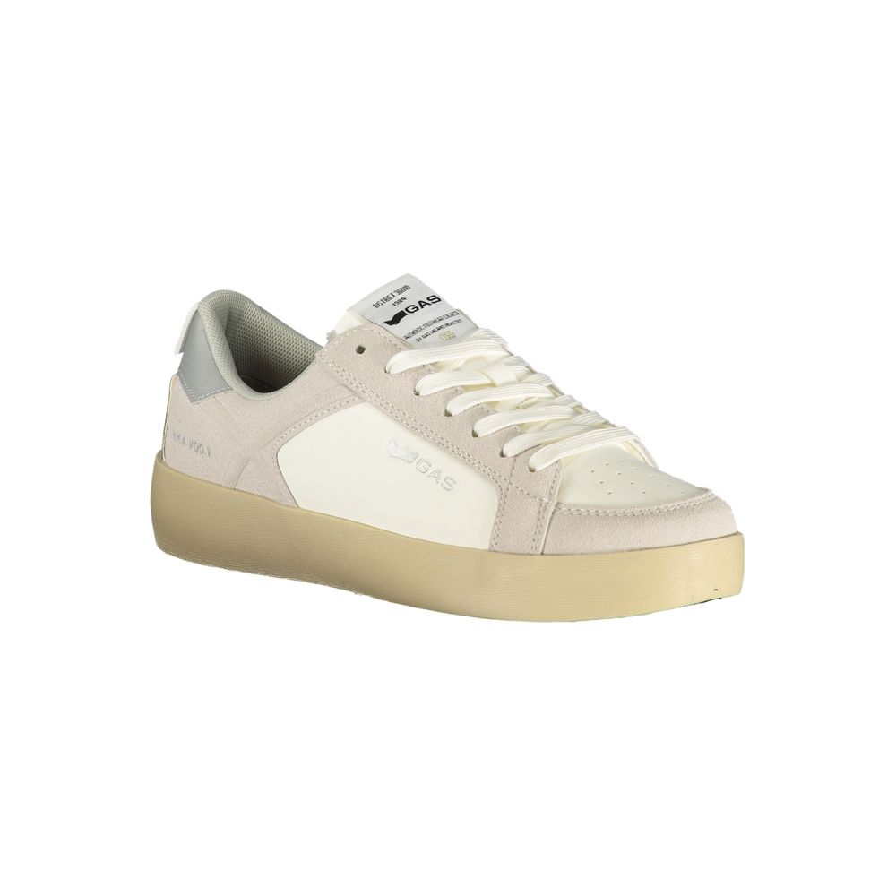 Gas White Polyurethane Women Sneaker
