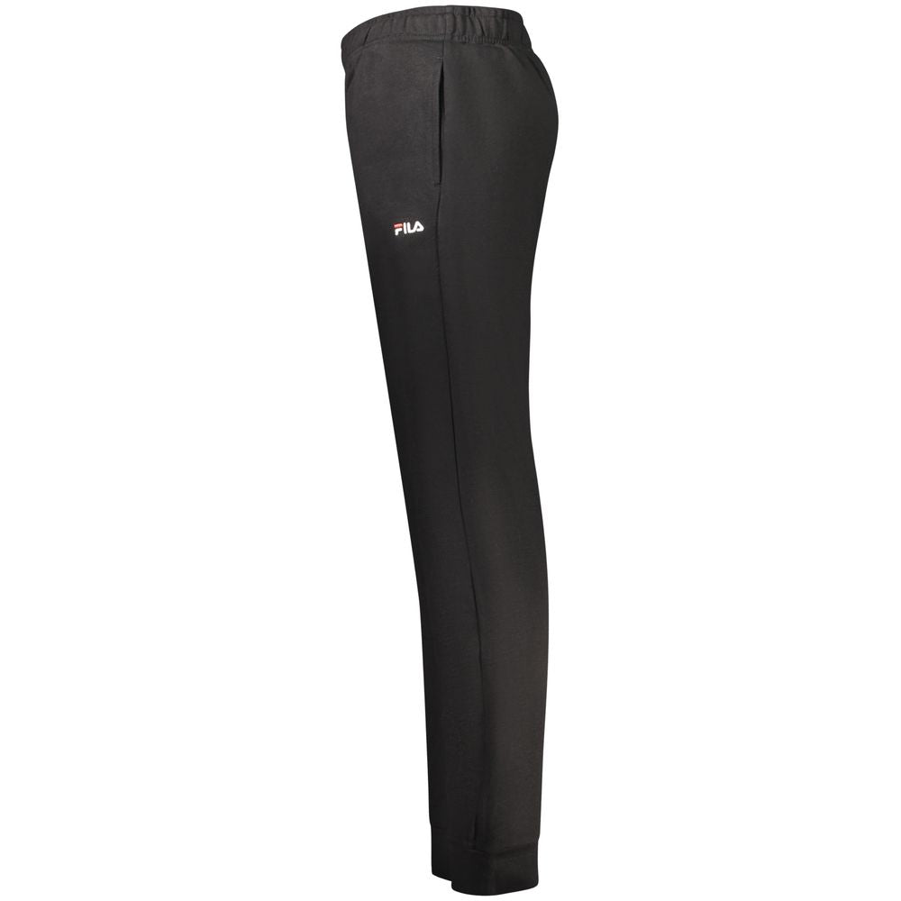 Fila Black Cotton Men's Sweatpant