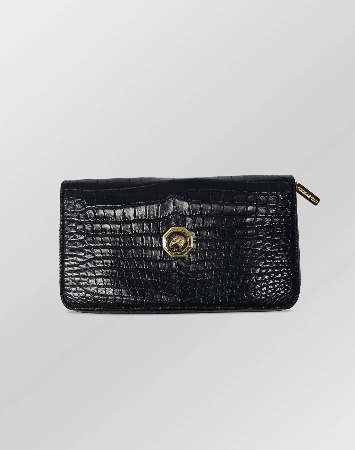 Stefano Ricci Crocodile Leather Luxury Clutch Travel Organizer