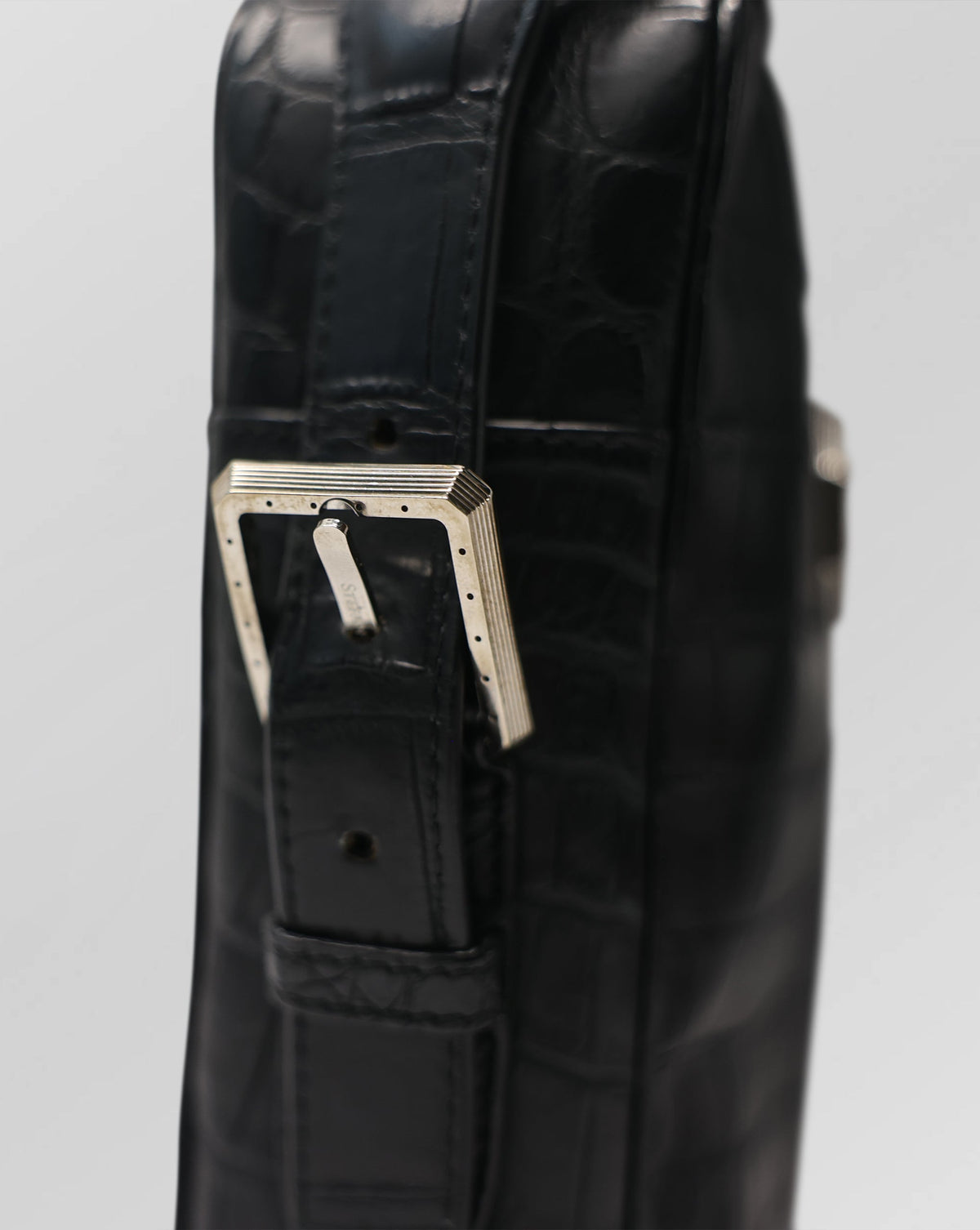 Stefano Ricci Crocodile Leather Mini Crossbody Messenger Bag