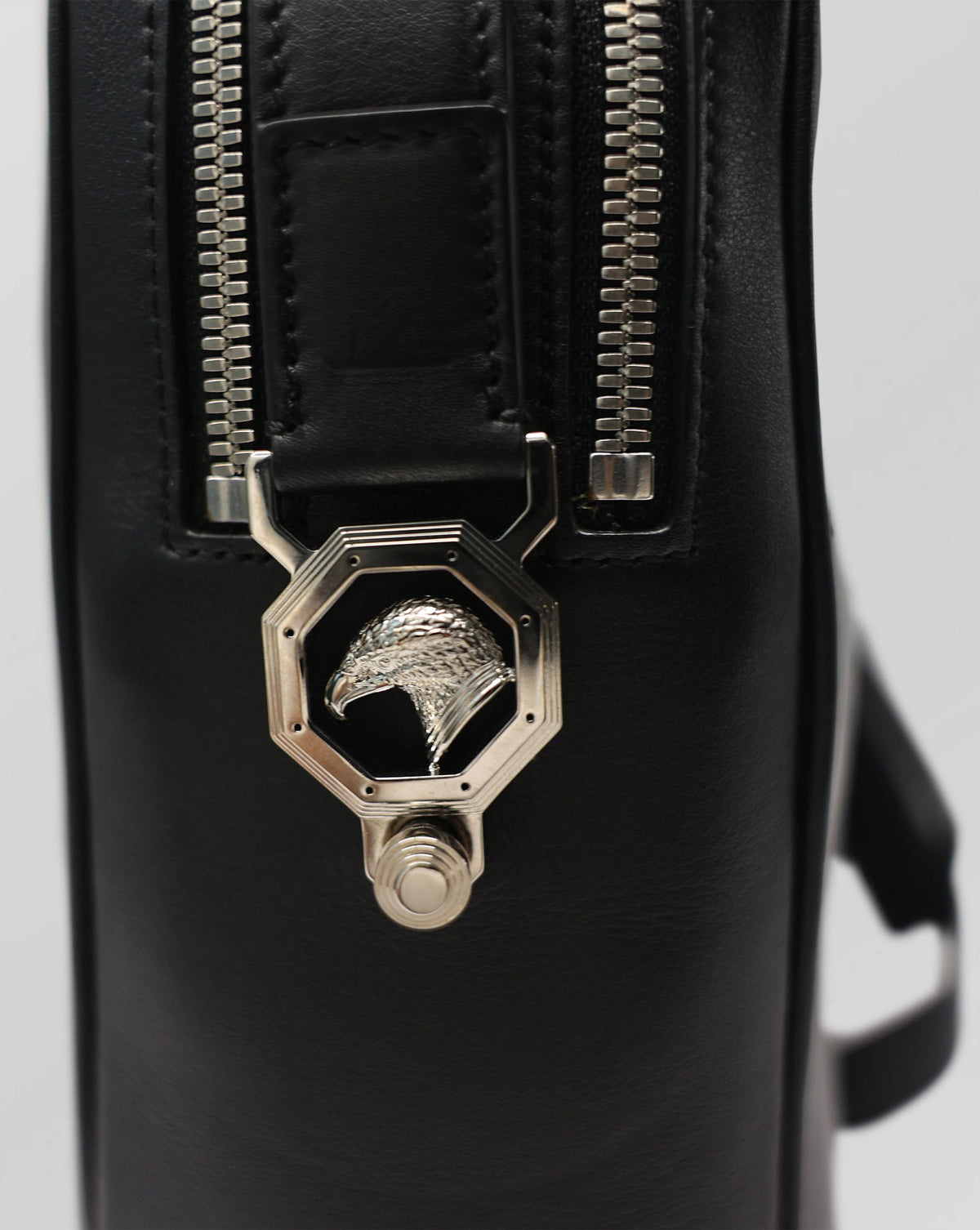 Stefano Ricci Crocodile & Calf Leather Messenger Crossbody Bag