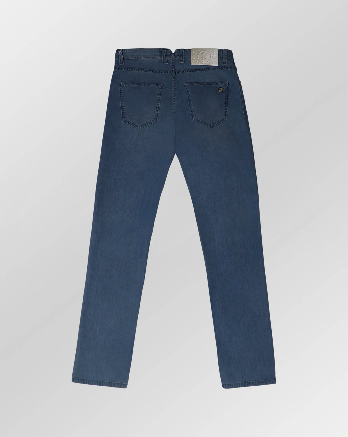 Stefano Ricci Light Wash Comfort Fit Denim Jeans