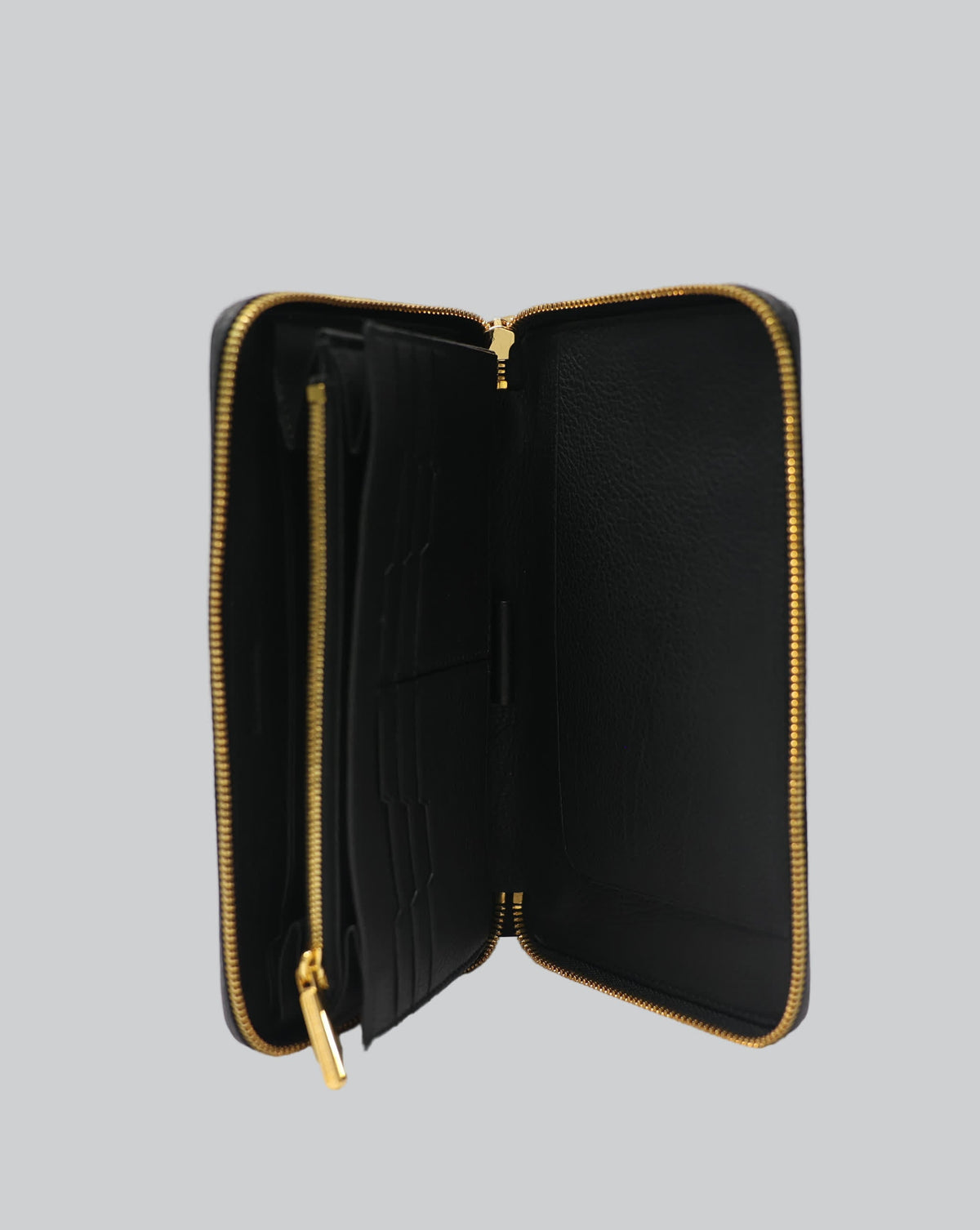 Stefano Ricci Burgundy Embossed Calfskin Zip Wallet - OneOffBtq.com