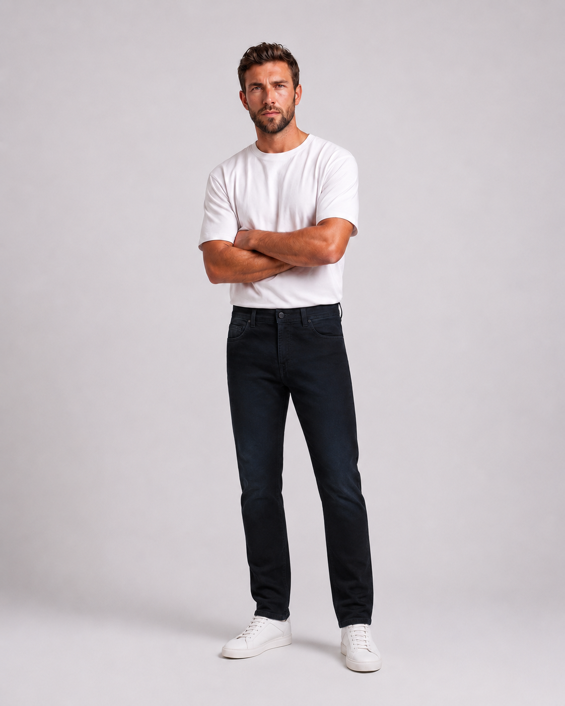 Stefano Ricci Comfort Fit Stretch Denim Jeans – Luxury Italian Five-Pocket